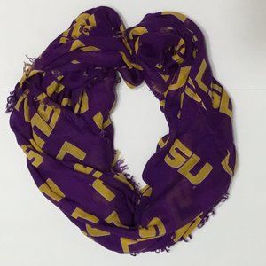 LSU Sheer Infinity Scarf